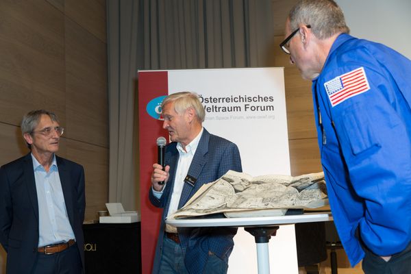 Präsentation des Originaldrucks der Tabulae Rudolphinae von Johannes Kepler im Weltraum Forum