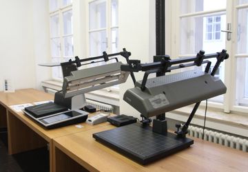 Kamerastativ im Erdgeschoß