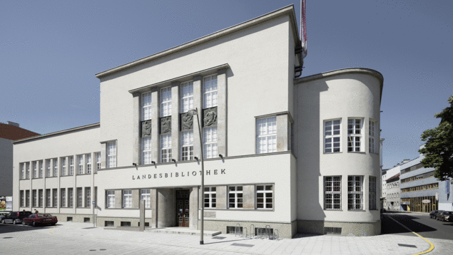 Außernansicht der Oberösterreichischen Landesbibliothek